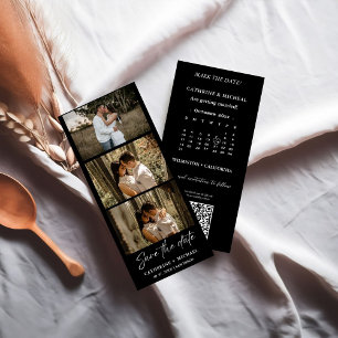 Reserve A Data Calendário Casamento Foto da faixa quadro Salvar T