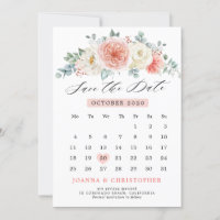 Calendário Floral Rosa Rosa Pêssego Pêssego do Ver