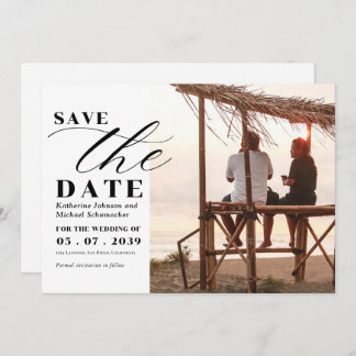 Reserve A Data Caligrafia do script Elegant Photo e Casamento de