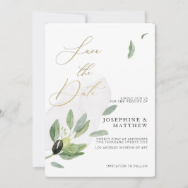 Reserve A Data Caligrafia Elegante do Branch Botânico