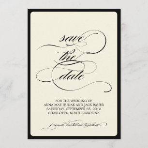 Reserve A Data {caligrafia} salvar a data