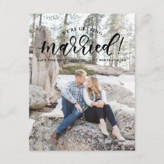 Reserve A Data Caligrafia, vamos nos casar.