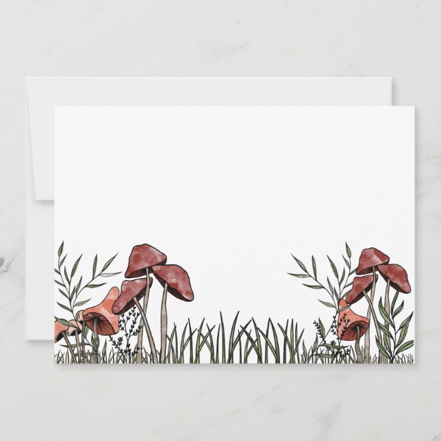 Reserve A Data Campo de cogumelo (Frente)