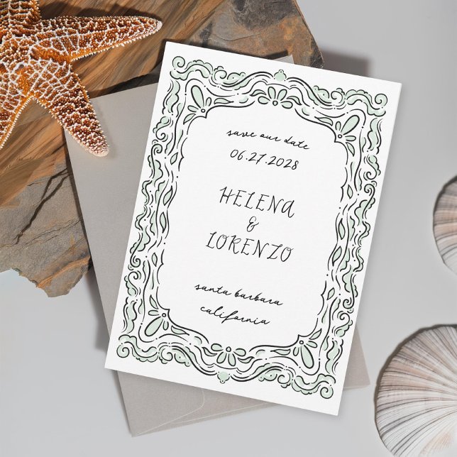 Reserve A Data Caneta e Sapo de Desenho Perto de Tinta Verde (Criador carregado)