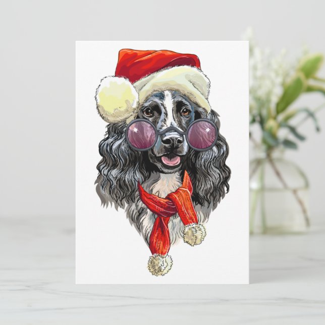 Reserve A Data Cão-panírio de Natal (Em pé/Frente)