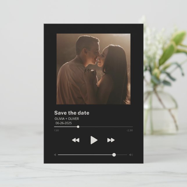 Reserve A Data Capa do álbum salvar a data (Em pé/Frente)