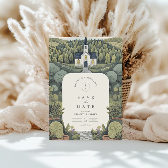 Reserve A Data Capela de Contos de Fadas Casamento (Criador carregado)