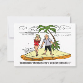 Reserve A Data Casal em uma Ilha Deserta, Engraçado
