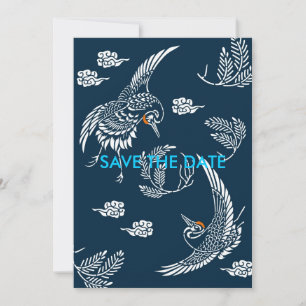 Reserve A Data Casal japonês do guindaste