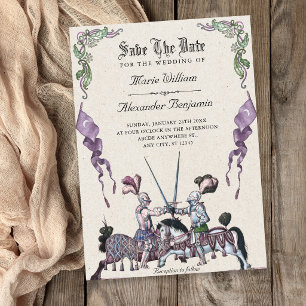 Reserve A Data Casal medieval de cavaleiros