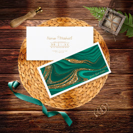 Reserve A Data Casal Strata Brilho Abstrato Verde ID903