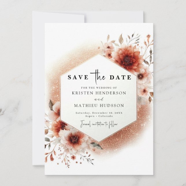 Reserve A Data Casamento (Frente)