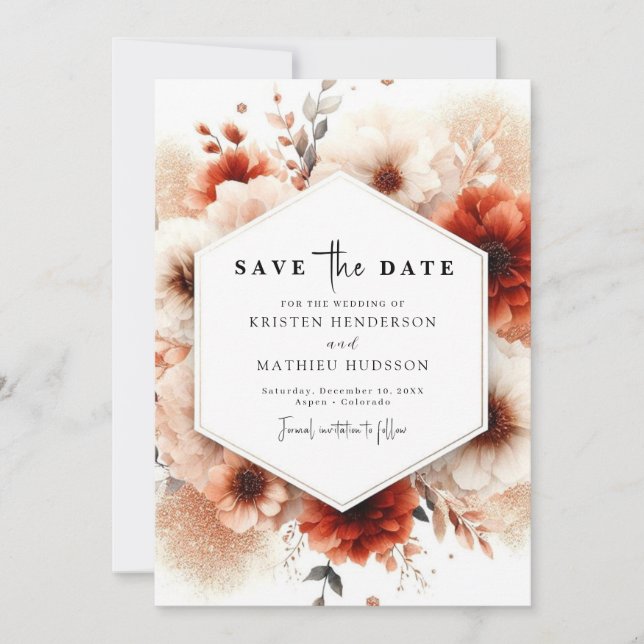 Reserve A Data Casamento (Frente)