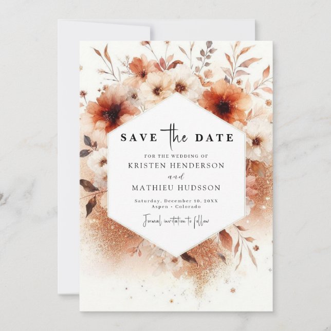 Reserve A Data Casamento (Frente)