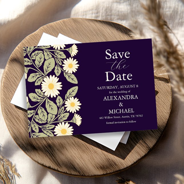 Reserve A Data Casamento Art Nouveau Daisy (Criador carregado)