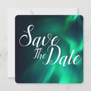 Reserve A Data Casamento Aurora Boreal Salve A Data