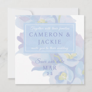 Reserve A Data Casamento Azul Delphinium
