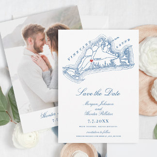 Reserve A Data Casamento Azul do Marinho Elegante das MÃES de Wes