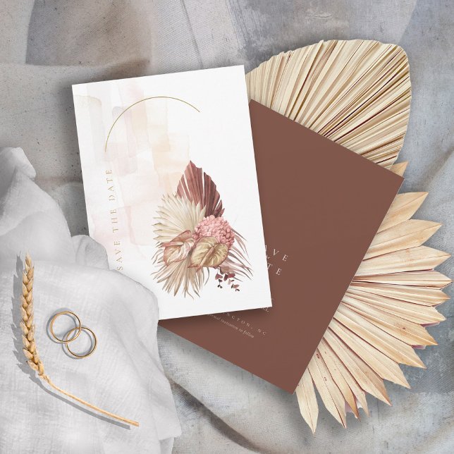 Reserve A Data Casamento Boho Oasis Burnt Umber ID959 (Criador carregado)