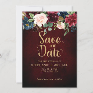Reserve A Data Casamento Boho Rosa Bege Marsala Borgonha