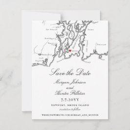 Reserve A Data Casamento Branco Elegante da Ilha Rhode Newport