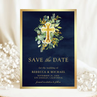 Casamento Catolicamente Naval Azul Verde Dourado
