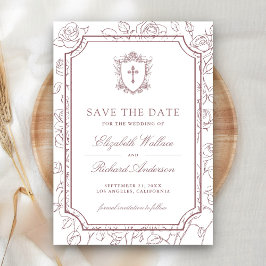 Reserve A Data Casamento Católico em Branco Vitoriano e Rosa Empo