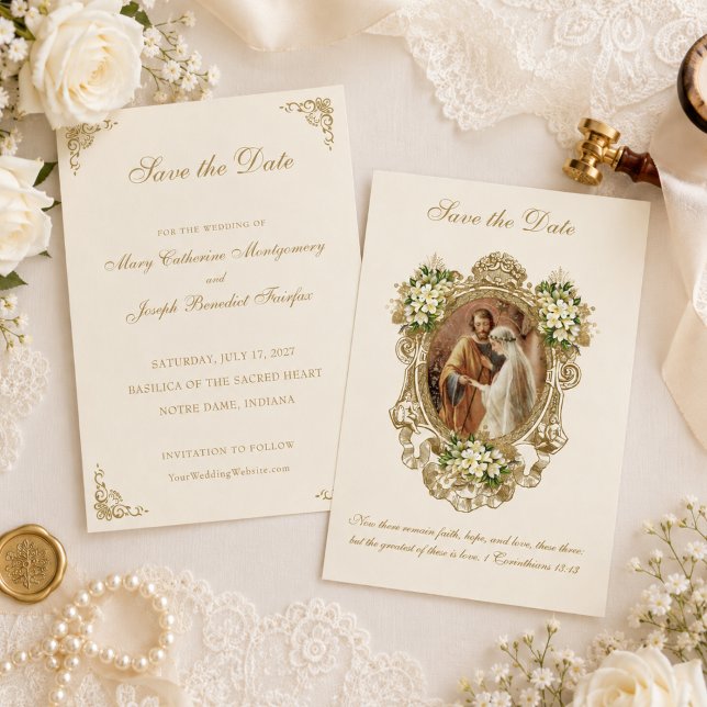 Reserve A Data Casamento Católico Noivado Maria José  (Criador carregado)