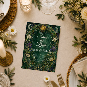 Reserve A Data Casamento Celestial Art Nouveau Encantado