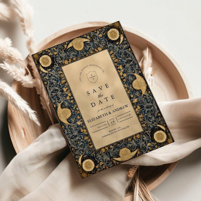 Reserve A Data Casamento Celestial da Meia-Noite Dourada (Criador carregado)