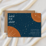 Reserve A Data Casamento Celestial Sun Moon Foto<br><div class="desc">Ilumine sua história de amor com nosso Sol Celestial e Foto da Lua Salvem a Data. Abraçando a beleza celestial de seu sindicato, esta design captura a essência de um raio de sol e design lua. Perfeito para casais que buscam um toque de magia cósmica, a carta apresenta uma foto...</div>