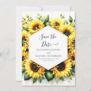 Reserve A Data Casamento Chic Field Sunflower