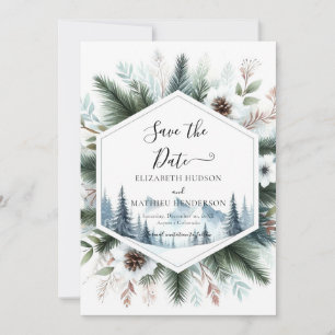 Reserve A Data Casamento Chic Minimal Mountain