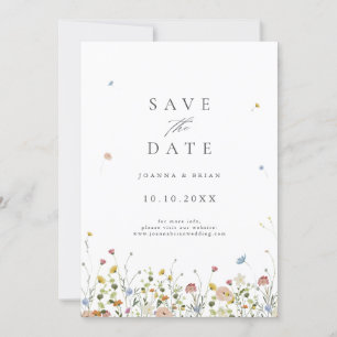 Reserve A Data Casamento Colorido de Primavera Wildflower Meadow 