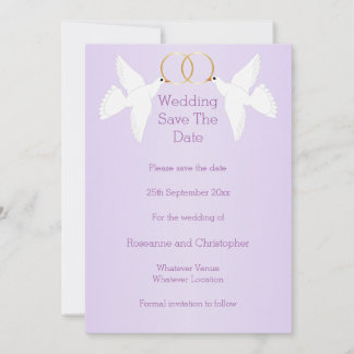 Reserve A Data Casamento Colorido Design Lilac