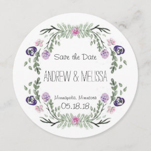 Reserve A Data Casamento com água floral e água salva a data