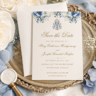 Reserve A Data Casamento com Cruz Mariana Católica Tradicional