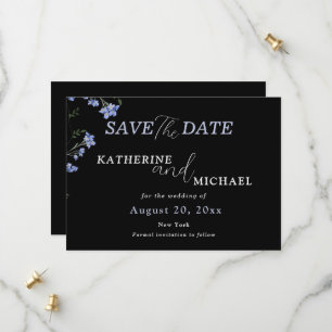 Reserve A Data Casamento com flores silvestres Elegante Watercolo