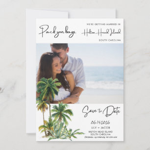 Reserve A Data Casamento Com Hilton Head Island Salvar A Data