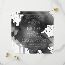 Casamento com Mancha de Aquarela