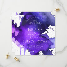 Casamento com Mancha de Aquarela