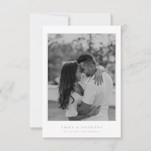 Reserve A Data Casamento com Monograma de Lavanda Vintage Formal