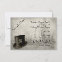 Casamento com o Chapéu do Carnaval Steampunk Salve