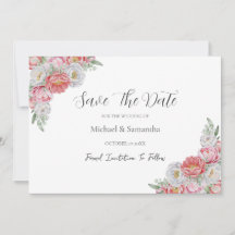 Casamento com Peônia Rosa e Branca