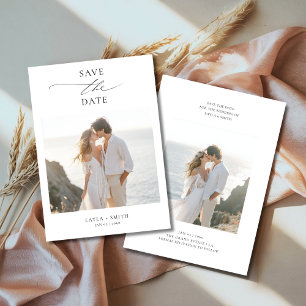 Reserve A Data Casamento com Praia Fotográfica do Script Elegante