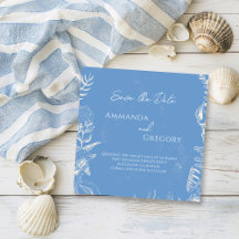 Casamento com tema Oceano de Toalete Azul Salve a