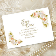 Casamento Cor-de-Rosa Espelho Floral Elegante