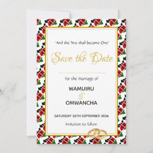 RESERVE A DATA CASAMENTO COSTUMEIRISTA CRISTÃO QUENIANO