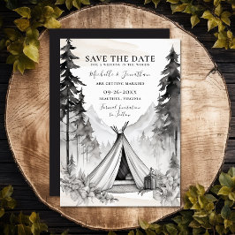 Reserve A Data Casamento da Floresta Montanha em Campanha Rustic