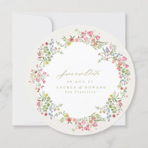 Reserve A Data casamento da primavera floral da Décima Romântica